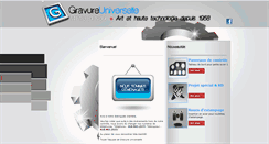 Desktop Screenshot of gravureuniverselle.ca