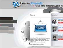 Tablet Screenshot of gravureuniverselle.ca